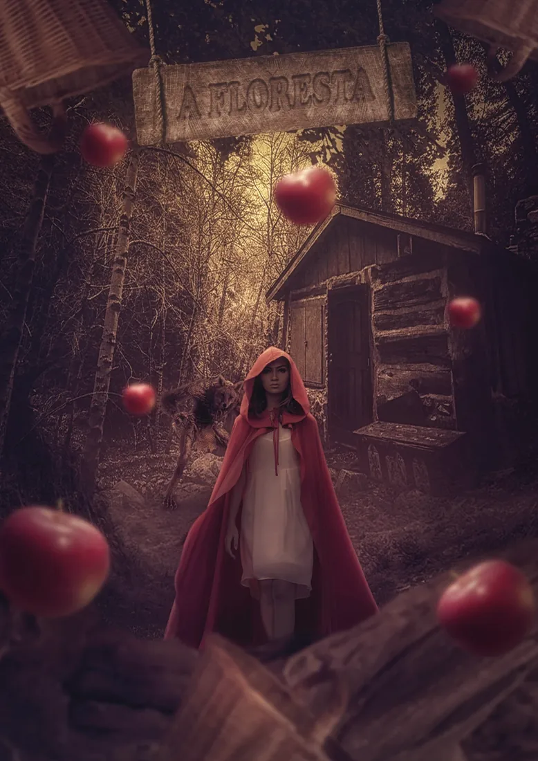 RED HAT · THE FOREST. Projeto publicado no Behance.