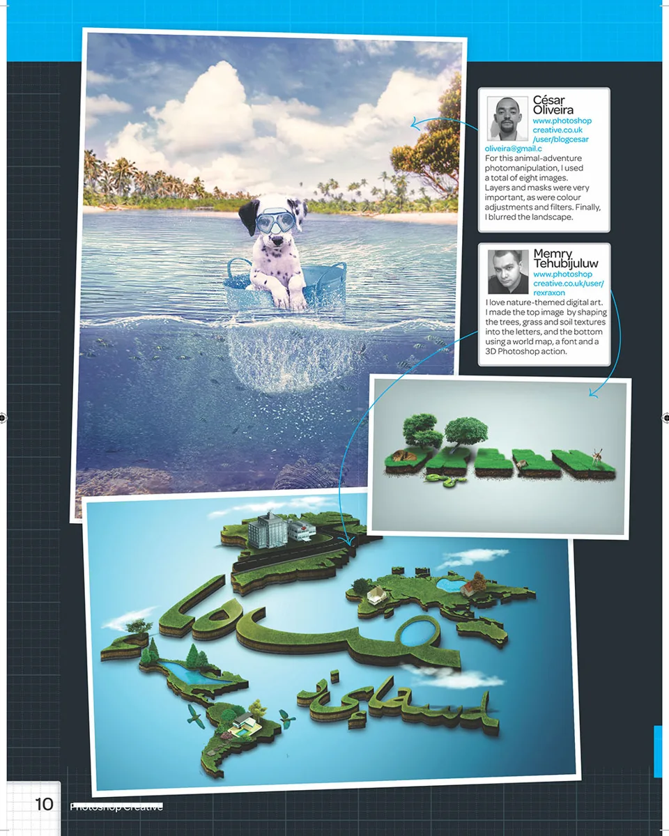 Publicações · Imaginação em imagem. Acervo de publicações em revistas.