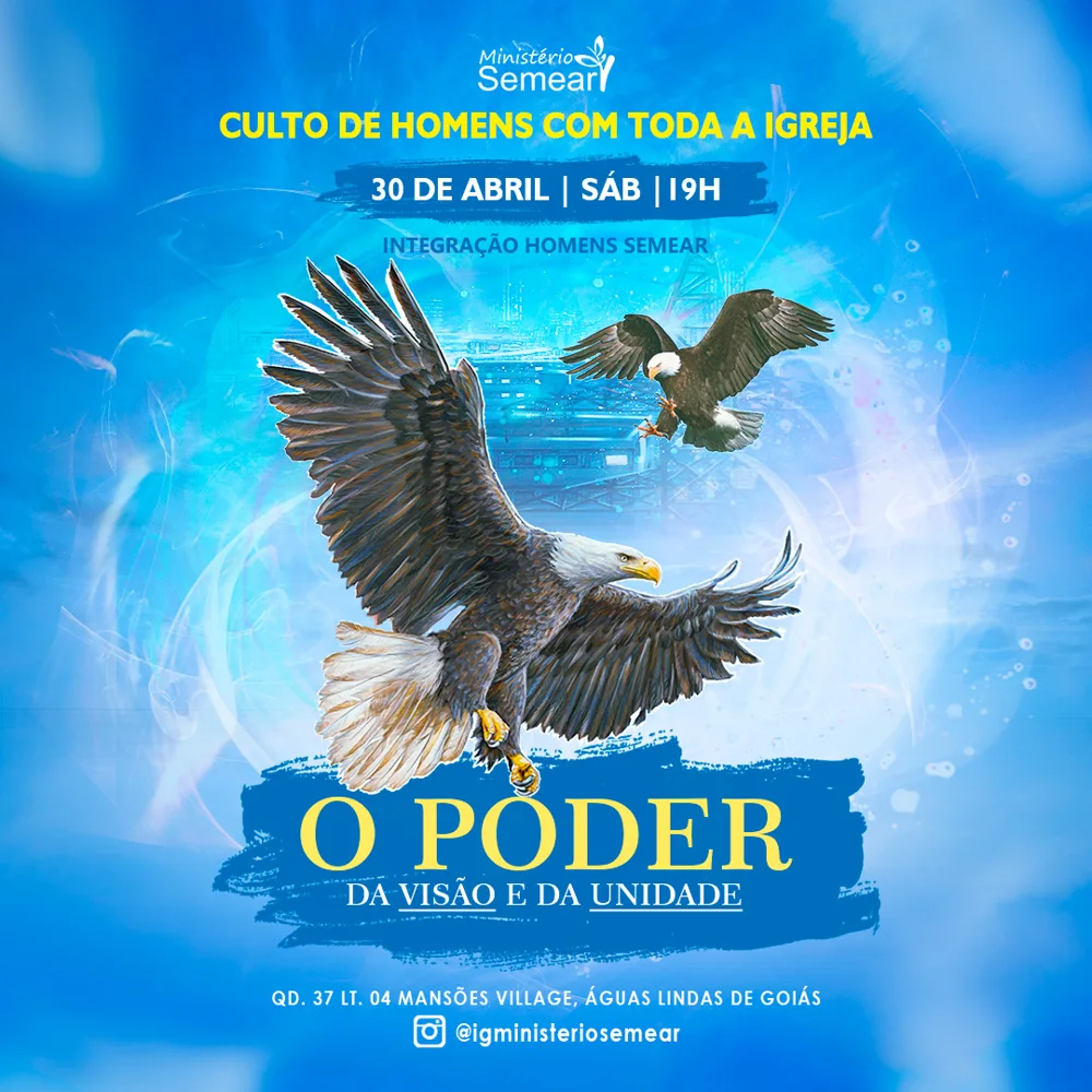 Semear · Visão e unidade. Direção de arte para redes sociais.